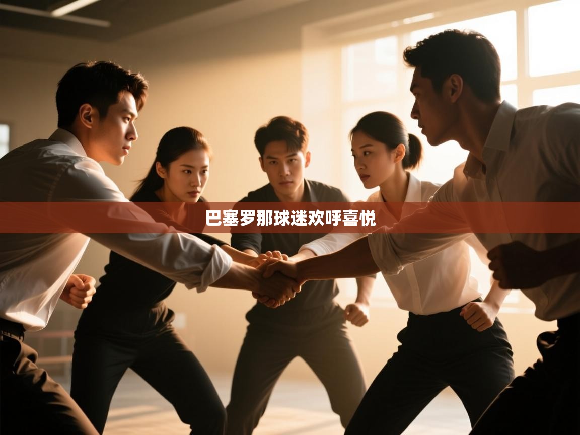 巴塞罗那球迷欢呼喜悦 第2张